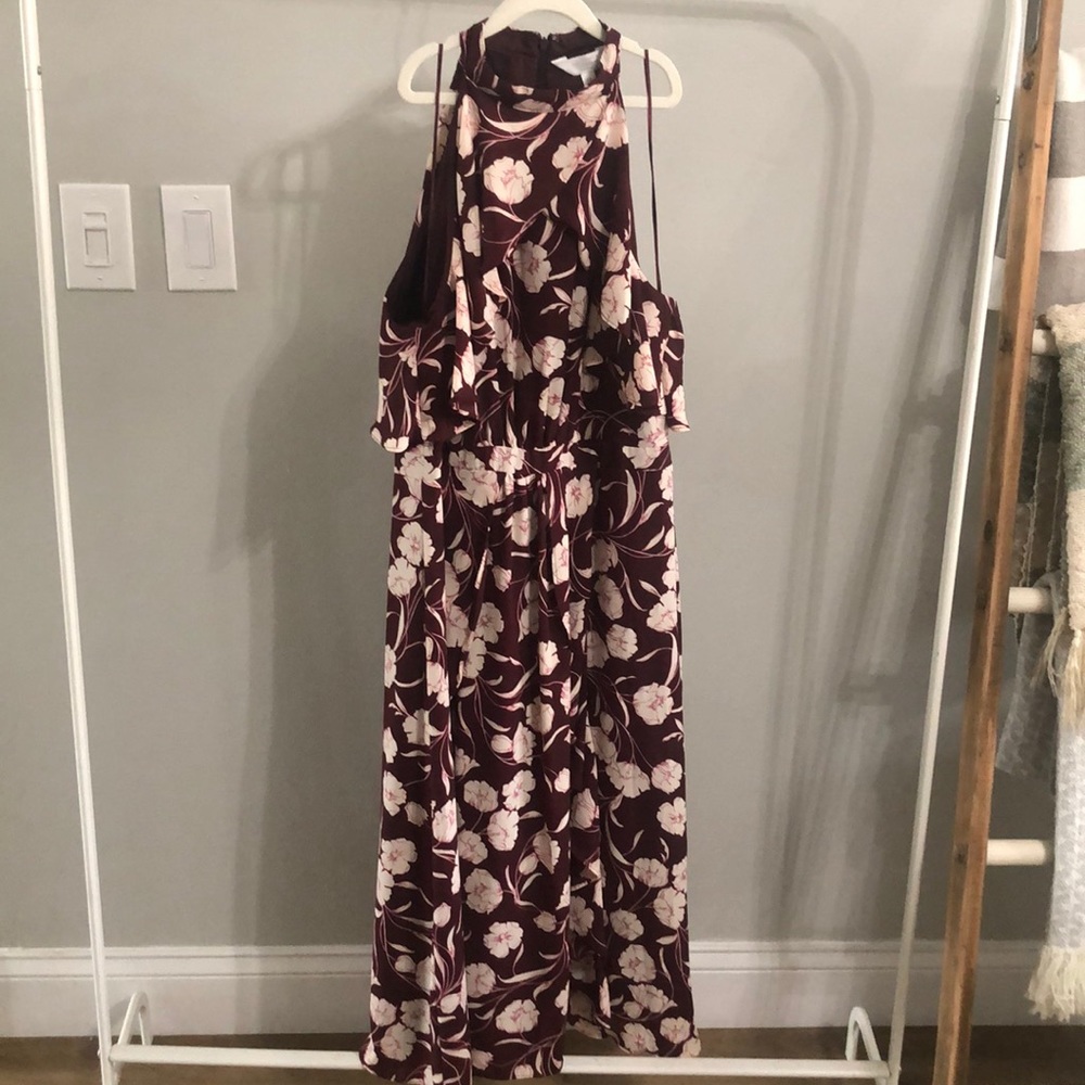 Floral midi dress